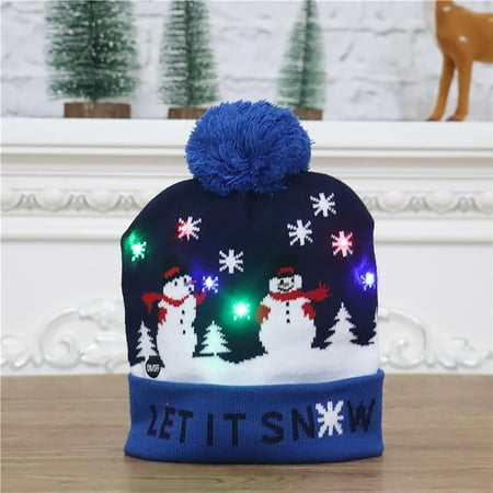 Royallove LED Light-up Knitted Ugly Sweater Holiday Christmas