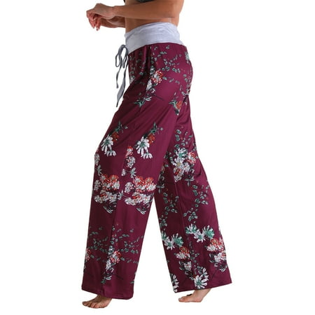 Wide Stretch Pants High Printing Casual Pants Leg Loose Waist Comfy Womens Ladys Pants Maternity Winter Pants for Women 
Wide Stretch Pants High Printing Casual Pants Leg Loose Waist Comfy Womens Ladys Pants Maternity Winter Pants for Women