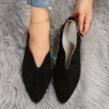 Women s Solid Color Shallow Mouth Slip On Casual Chunky Heels Versatile Soft Sole Shoes
Women s Solid Color Shallow Mouth Slip On Casual Chunky Heels Versatile Soft Sole Shoes