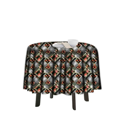 eloria Floral Printed Round Table Cloth Resistant Washable Decorative Table Cover for Dining Table
eloria Floral Printed Round Table Cloth Resistant Washable Decorative Table Cover for Dining Table