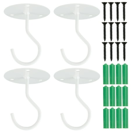 SchSin Wall Mount Ceiling Hooks Hanging Plant Basket Bracket Iron Lanterns Bird Feeders 
SchSin Wall Mount Ceiling Hooks Hanging Plant Basket Bracket Iron Lanterns Bird Feeders