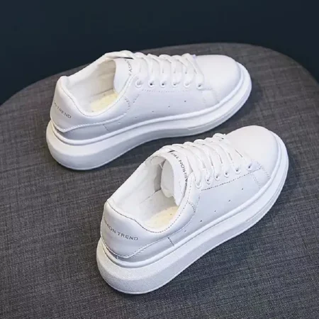 Women‘s Leisure Sneakers Faux Leather Flat & Lightweight Low Top Casual Shoes Women‘s Sport Shoes
Women‘s Leisure Sneakers Faux Leather Flat & Lightweight Low Top Casual Shoes Women‘s Sport Shoes