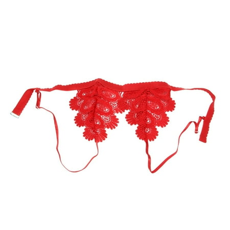 No Steel Ring Bikini Lace Bra Bra Cotton Women S Underwear Prone Bra Red L
