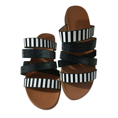 YTJX Fashion Women s Summer Slip On Flat Beach Open Toe Breathable Sandals Slippers Shoes
YTJX Fashion Women s Summer Slip On Flat Beach Open Toe Breathable Sandals Slippers Shoes