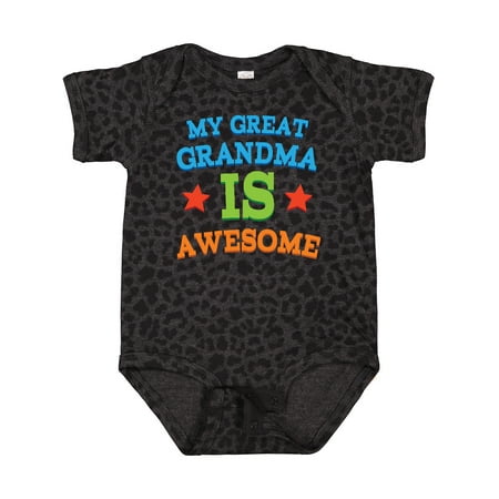 Inktastic My Great Grandma is Awesome Gift Baby Boy or Baby Girl Bodysuit
Inktastic My Great Grandma is Awesome Gift Baby Boy or Baby Girl Bodysuit