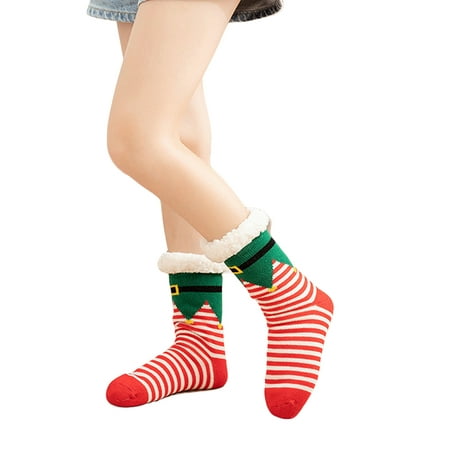 sdghg Unisex Thickened Floor Room Socks Autumn Winter Cartoon Santa Claus Snowman Tree Pattern Berber Fleece Indoor Non-slip Socks
sdghg Unisex Thickened Floor Room Socks Autumn Winter Cartoon Santa Claus Snowman Tree Pattern Berber Fleece Indoor Non-slip Socks