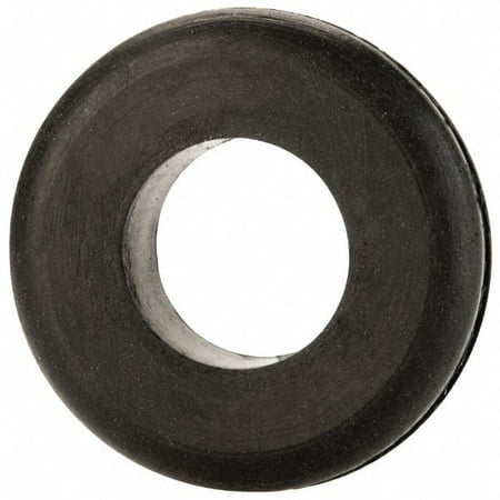 50 Pack Buna-N Rubber Grommets 1-1/16 OD x 5/16 Thick x 1/16 Slot Width