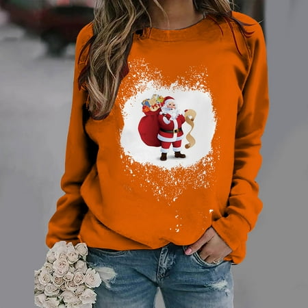 jsaierl Oversized Sweatshirt for Women Christmas Printed Sweatshirt Crewneck Long Sleeve Fashion Tops for Women Xmas Gifts Sweatshirts for Holiday
jsaierl Oversized Sweatshirt for Women Christmas Printed Sweatshirt Crewneck Long Sleeve Fashion Tops for Women Xmas Gifts Sweatshirts for Holiday