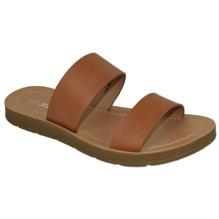 Soda Shoes Women Flip Flops Flat Beach Sandals Slides Double Straps OCCUPY-S Tan Brown 6.5
Soda Shoes Women Flip Flops Flat Beach Sandals Slides Double Straps OCCUPY-S Tan Brown 6.5