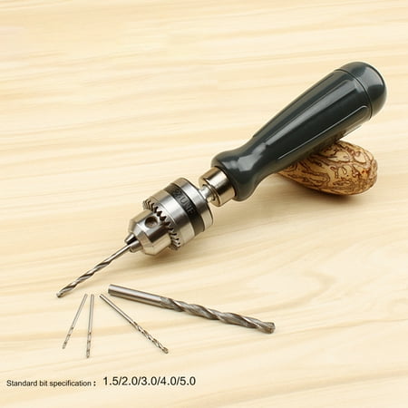 SPRING PARK 6mm Large Key Hand Drill with 5 Twist Drilling Bits Tool Woodworking Accessories
SPRING PARK 6mm Large Key Hand Drill with 5 Twist Drilling Bits Tool Woodworking Accessories
