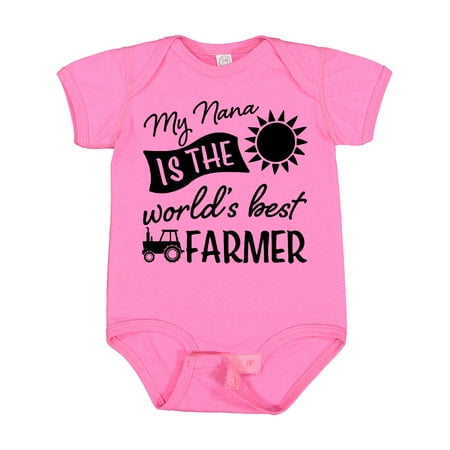 Inktastic My Nana is the World s Best Farmer Tractor Design Gift Baby Boy or Baby Girl Bodysuit
Inktastic My Nana is the World s Best Farmer Tractor Design Gift Baby Boy or Baby Girl Bodysuit
