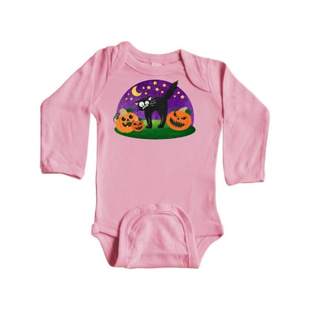 Inktastic Halloween Pumpkins and Scared Black Cat Gift Baby Boy or Baby Girl Long Sleeve Bodysuit
Inktastic Halloween Pumpkins and Scared Black Cat Gift Baby Boy or Baby Girl Long Sleeve Bodysuit