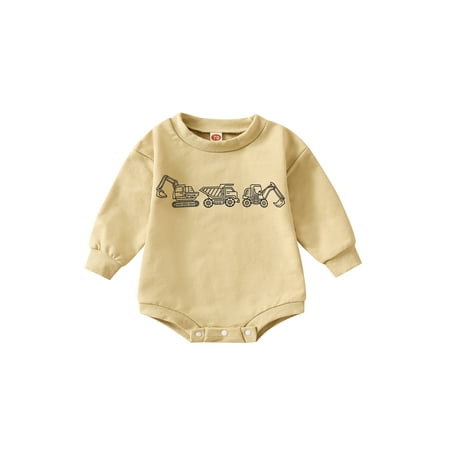 Amuver Toddler Baby Rompers Digger Print Casual Long Sleeve Jumpsuit for Newborn Infant Girl Boy
Amuver Toddler Baby Rompers Digger Print Casual Long Sleeve Jumpsuit for Newborn Infant Girl Boy