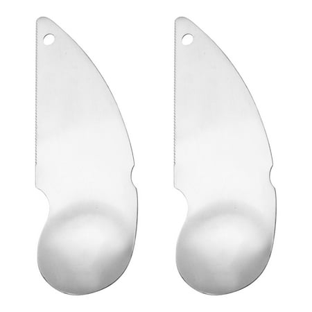 NUOLUX 2 Pcs Kiwi Cutter Spoons Kiwi Spoons Stainless Steel Kiwi Fruit Cutter Spoons
NUOLUX 2 Pcs Kiwi Cutter Spoons Kiwi Spoons Stainless Steel Kiwi Fruit Cutter Spoons