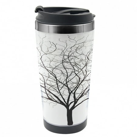 Tree Travel Mug Old Withered Oak Leaf Steel Thermal Cup 16 oz by Ambesonne
Tree Travel Mug Old Withered Oak Leaf Steel Thermal Cup 16 oz by Ambesonne