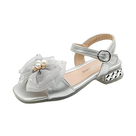 Kids Pearl Princess Shoes Sandals Flat Slippers Soft-Soled Non-Slip Bowkont S Shoes
Kids Pearl Princess Shoes Sandals Flat Slippers Soft-Soled Non-Slip Bowkont S Shoes