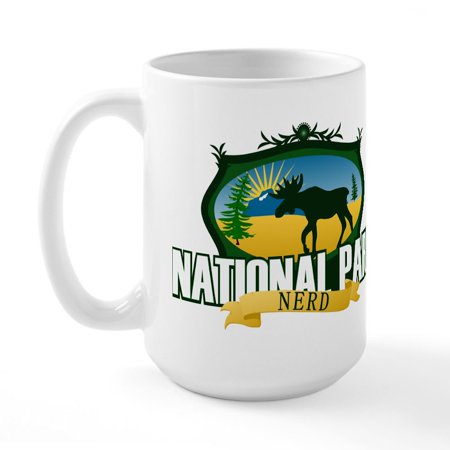 CafePress - Natl Park Nerd (Ver 2) Large Mug - 15 oz Ceramic Large Mug
CafePress - Natl Park Nerd (Ver 2) Large Mug - 15 oz Ceramic Large Mug