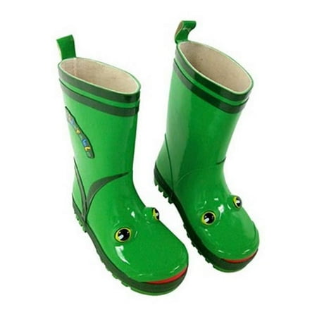 Kidorable 9 Frog Rain Boots Green