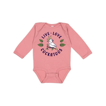 Inktastic Live Love Cockatoos with Tropical Bird Gift Baby Boy or Baby Girl Long Sleeve Bodysuit
Inktastic Live Love Cockatoos with Tropical Bird Gift Baby Boy or Baby Girl Long Sleeve Bodysuit