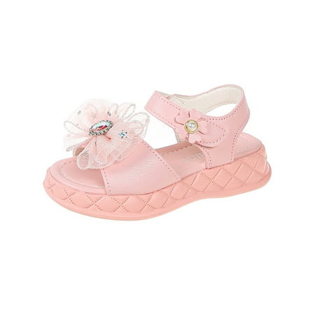 Crocowalk Kids Dress Sandal Open Toe Sandals Platform Princess Shoes Girl s Flats Shoe Party Fashion Summer Pink 1.5Y
Crocowalk Kids Dress Sandal Open Toe Sandals Platform Princess Shoes Girl s Flats Shoe Party Fashion Summer Pink 1.5Y