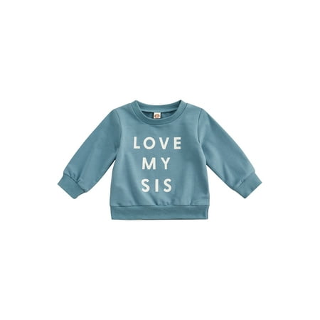 jaweiwi Kids Pullover Letter Print Round Neck Long Sleeve Casual Tops Blouse Spring Outfit for Girls Boys 6 Months-4 Years
jaweiwi Kids Pullover Letter Print Round Neck Long Sleeve Casual Tops Blouse Spring Outfit for Girls Boys 6 Months-4 Years