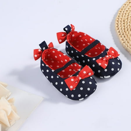 〖Roliyen〗Toddler Shoes First Walkers Sole Baby Anti-Slip Dot Girls Soft Shoes Bowknot Baby Shoes
〖Roliyen〗Toddler Shoes First Walkers Sole Baby Anti-Slip Dot Girls Soft Shoes Bowknot Baby Shoes