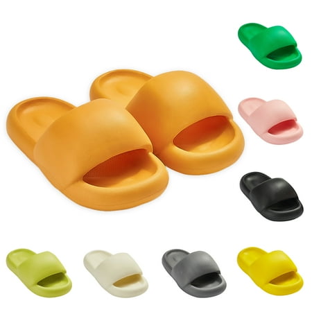 Pillow Slippers for Women Men Non-Slip Quick Drying Bathroom Shower Sandals Thick Sole Cloud Slides Indoor & Outdoor
Pillow Slippers for Women Men Non-Slip Quick Drying Bathroom Shower Sandals Thick Sole Cloud Slides Indoor & Outdoor