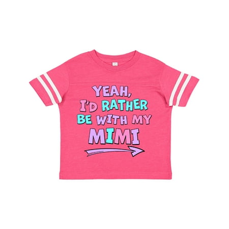 Inktastic Yeah I d Rather Be with My Mimi in Pink Blue and Purple Gift Toddler Boy or Toddler Girl T-Shirt
Inktastic Yeah I d Rather Be with My Mimi in Pink Blue and Purple Gift Toddler Boy or Toddler Girl T-Shirt