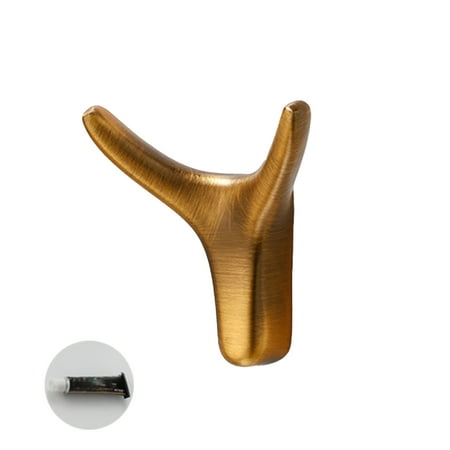 LMZM Beautiful Deer Horn Shape Hanger Hook Modern Style Dual-hook Metal Beautiful Deer Horn Shape Wall Hook for Home
LMZM Beautiful Deer Horn Shape Hanger Hook Modern Style Dual-hook Metal Beautiful Deer Horn Shape Wall Hook for Home