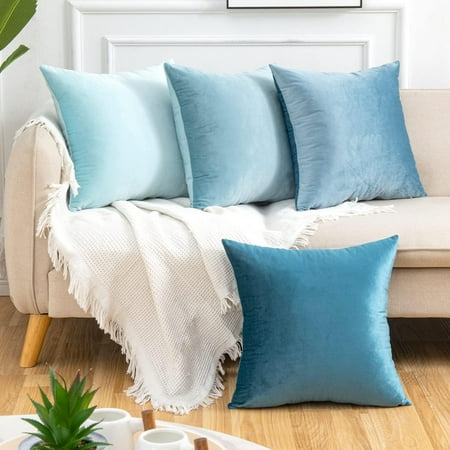 Blue Combo Set Throw Pillow Covers Premium Velvet Soft Square Cushion Cases Decorative Pillows for Sofa Bedroom Car Set of 2 16x16 inch
Blue Combo Set Throw Pillow Covers Premium Velvet Soft Square Cushion Cases Decorative Pillows for Sofa Bedroom Car Set of 2 16x16 inch