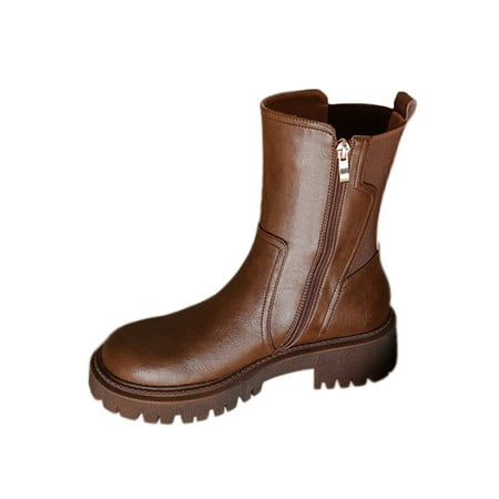 SIMANLAN Womens Elastic Ankle Boots Mid Heel Chelsea Boot Vintage Short Bootie Casual Anti Slip Winter Shoes Office Plush Lining Work Booties Brown 4.5
SIMANLAN Womens Elastic Ankle Boots Mid Heel Chelsea Boot Vintage Short Bootie Casual Anti Slip Winter Shoes Office Plush Lining Work Booties Brown 4.5