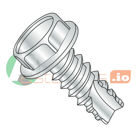 1/4 x 1 Type 25 Thread Cutting Screws / Unslotted / Hex Washer Head / Steel / Zinc (Quantity: 2 000 pcs)
1/4 x 1 Type 25 Thread Cutting Screws / Unslotted / Hex Washer Head / Steel / Zinc (Quantity: 2 000 pcs)