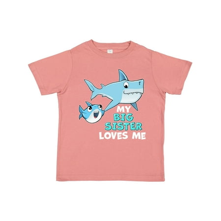 Inktastic My Big Sister Loves Me with Cute Sharks Gift Toddler Boy or Toddler Girl T-Shirt
Inktastic My Big Sister Loves Me with Cute Sharks Gift Toddler Boy or Toddler Girl T-Shirt