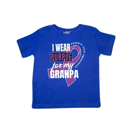 Inktastic Chronic Pain I Wear Purple For My Granpa Gift Toddler Boy or Toddler Girl T-Shirt
Inktastic Chronic Pain I Wear Purple For My Granpa Gift Toddler Boy or Toddler Girl T-Shirt
