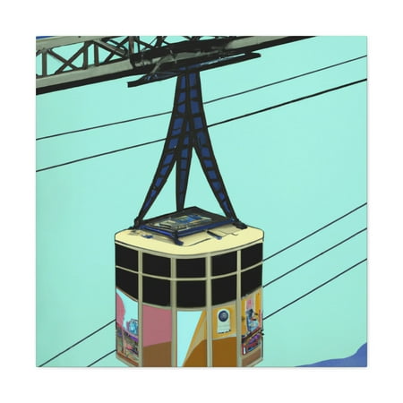 Cable Car Majesty. - Canvas