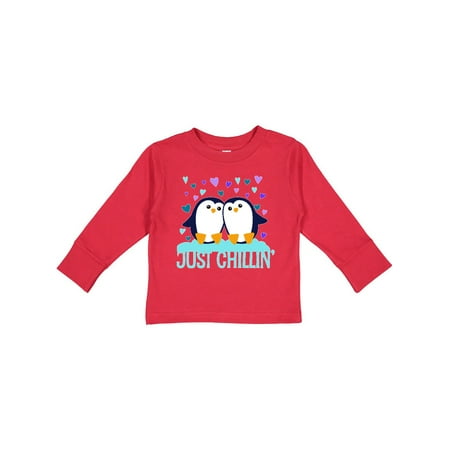 Inktastic Just Chillin- cute penguins with hearts Gift Toddler Boy or Toddler Girl Long Sleeve T-Shirt
Inktastic Just Chillin- cute penguins with hearts Gift Toddler Boy or Toddler Girl Long Sleeve T-Shirt