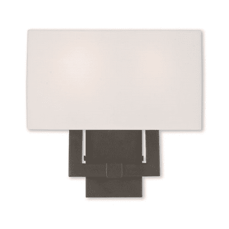 Wall Sconces 2 Light With Steel Hand Crafted Off White Fabric Hardback Shade Bronze size 13 in 80 Watts - World of Crystal
Wall Sconces 2 Light With Steel Hand Crafted Off White Fabric Hardback Shade Bronze size 13 in 80 Watts - World of Crystal