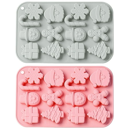 DiMaddie 2Pcs Christmas Silicone Mold Flexible Xmas Mold Chocolate Mold Candy Mold Baking Chocolate Mold
DiMaddie 2Pcs Christmas Silicone Mold Flexible Xmas Mold Chocolate Mold Candy Mold Baking Chocolate Mold