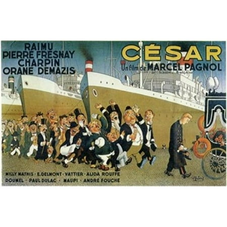 Posterazzi MOV199574 Cesar Movie Poster - 17 x 11 in.