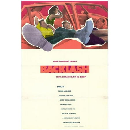 Posterazzi MOVCH5685 Backlash Movie Poster - 27 x 40 in.