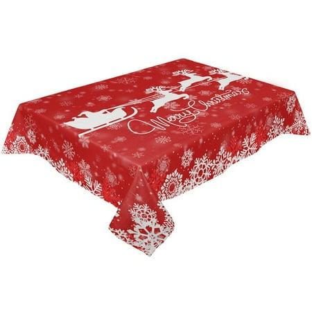 ASWMXR Christmas Watercolor Flowers Poinsettia Kitchen Supplies Living Room Coffee Table Home Decor Dining Table Waterproof Tablecloth
ASWMXR Christmas Watercolor Flowers Poinsettia Kitchen Supplies Living Room Coffee Table Home Decor Dining Table Waterproof Tablecloth