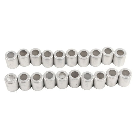 WonderfulMart 20 Pcs Air Conditioning Joint Cover Aluminum AC Hose Tube Connector Cover Pipe Fitting Cap 6/8in
WonderfulMart 20 Pcs Air Conditioning Joint Cover Aluminum AC Hose Tube Connector Cover Pipe Fitting Cap 6/8in