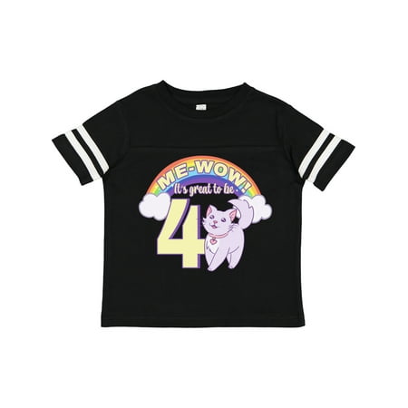 Inktastic Cute 4 Year Old Kitty with Rainbow Gift Toddler Boy or Toddler Girl T-Shirt
Inktastic Cute 4 Year Old Kitty with Rainbow Gift Toddler Boy or Toddler Girl T-Shirt