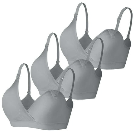 Baywell V Neck Nursing Bras for Breastfeeding Front Opening Buckle Breastfeeding Bras Seamless Maternity Sleep Bra No Underwire with Extra Bra Extenders M-2XL
Baywell V Neck Nursing Bras for Breastfeeding Front Opening Buckle Breastfeeding Bras Seamless Maternity Sleep Bra No Underwire with Extra Bra Extenders M-2XL