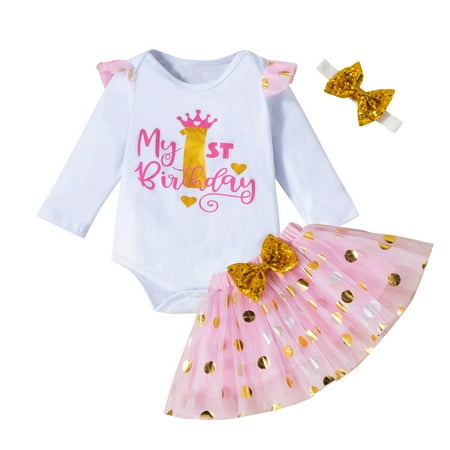 MPWEGNP Princess Happy Set Girls Tulle Skirts Romper Headbands Birthday 1st Baby Girls Outfits&Set Baby Name Cute Romper
MPWEGNP Princess Happy Set Girls Tulle Skirts Romper Headbands Birthday 1st Baby Girls Outfits&Set Baby Name Cute Romper