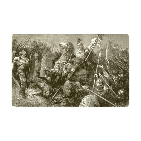 Belisarius Leads the Roman Army Against the Goths Print Wall Art