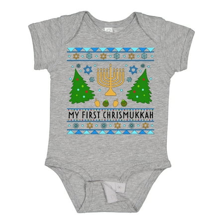 Inktastic My 1st Chrismukkah Sweater Style with Menorah and Trees Gift Baby Boy or Baby Girl Bodysuit
Inktastic My 1st Chrismukkah Sweater Style with Menorah and Trees Gift Baby Boy or Baby Girl Bodysuit