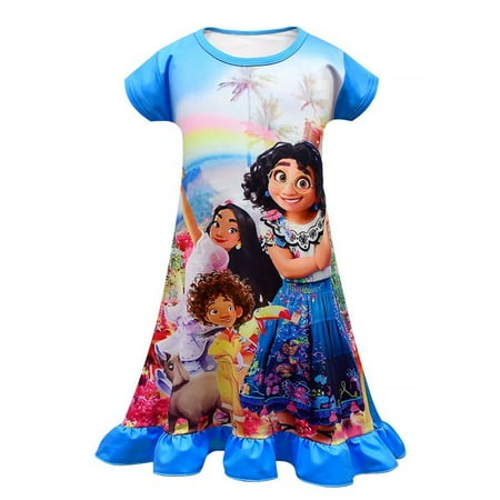 Risewill Little Girls Princess Dress Toddler Summer Nightdress Sleepwear Cartoon Print Casual Shirt Dress
Risewill Little Girls Princess Dress Toddler Summer Nightdress Sleepwear Cartoon Print Casual Shirt Dress