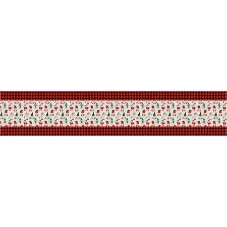 dianhelloya Table Runner Eye-catching Washable Durable Soft Christmas Snowflake Plaid Pattern Table Cloth for Kitchen
dianhelloya Table Runner Eye-catching Washable Durable Soft Christmas Snowflake Plaid Pattern Table Cloth for Kitchen