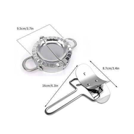 DagobertNiko Dumpling + Wire Handle Roller Stainless Steel Dumpling Set 2-piece Set
DagobertNiko Dumpling + Wire Handle Roller Stainless Steel Dumpling Set 2-piece Set
